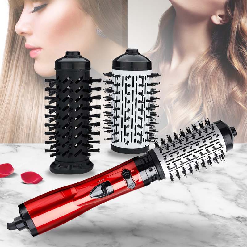 Hair Straightener - 헤어 드라이어 브러시 2 교체 가능한