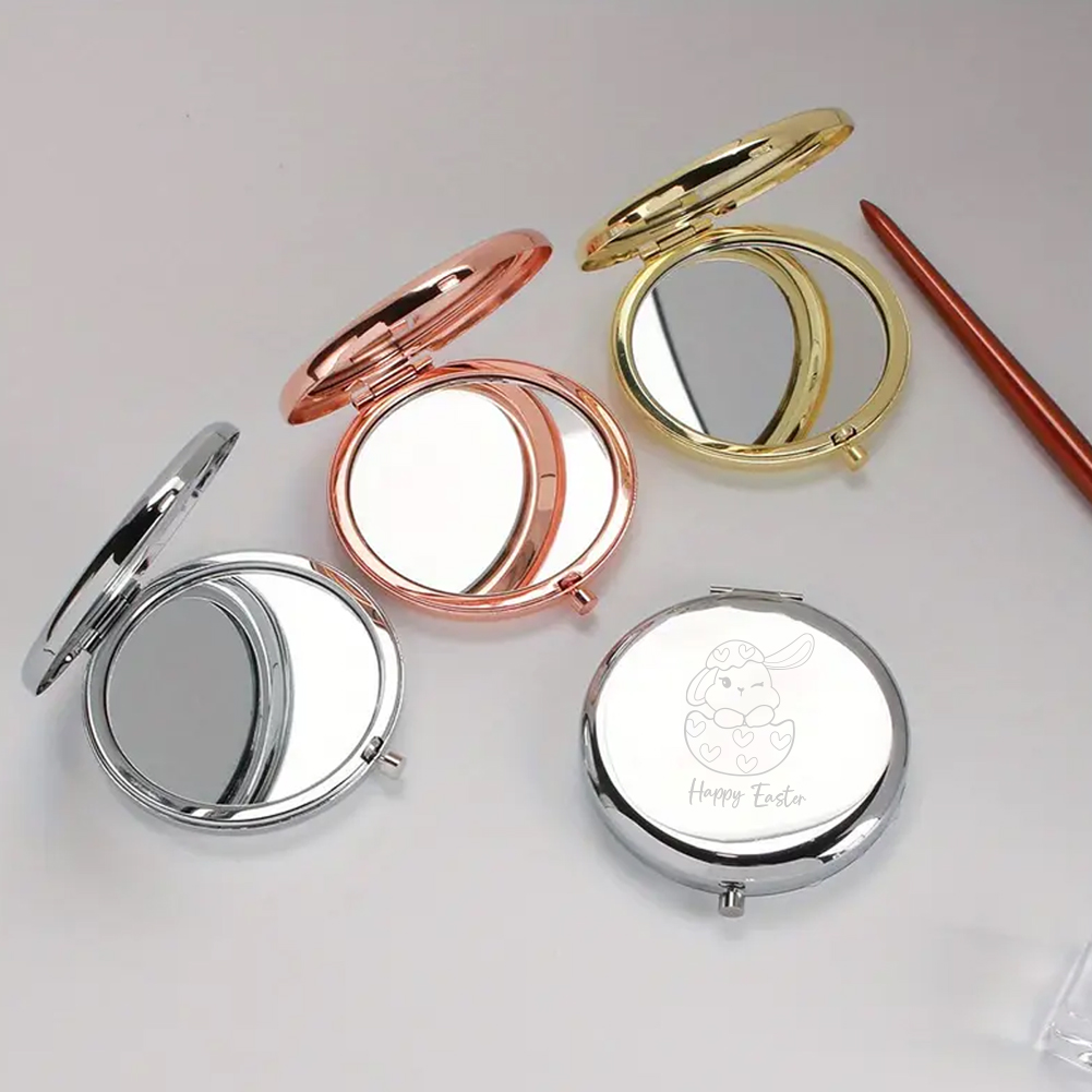 Beauty No Makeup - 1pc 만화 아름다운 토끼 맞춤형 텍스트