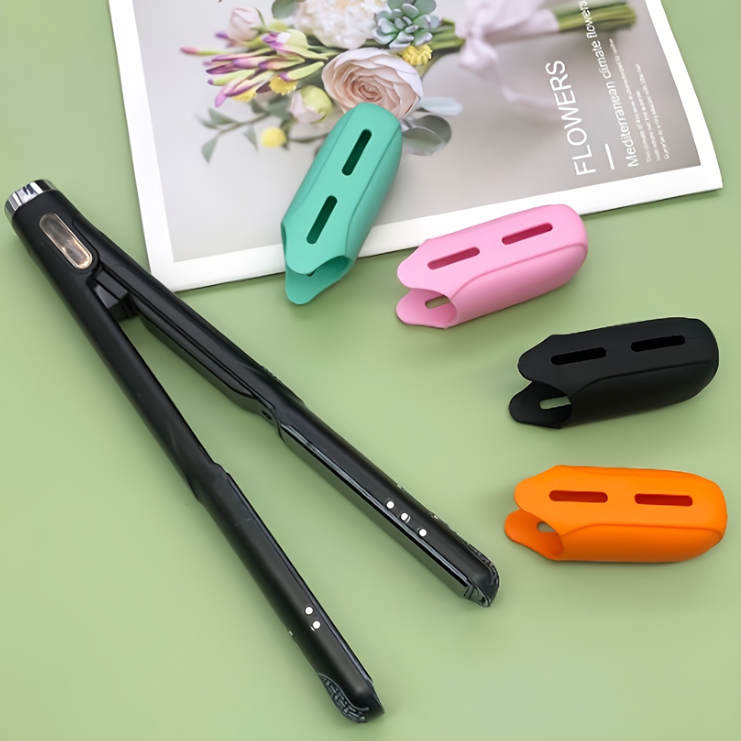 Hair Straightener - 내열 매트 파우치 (헤어 도구, 플랫