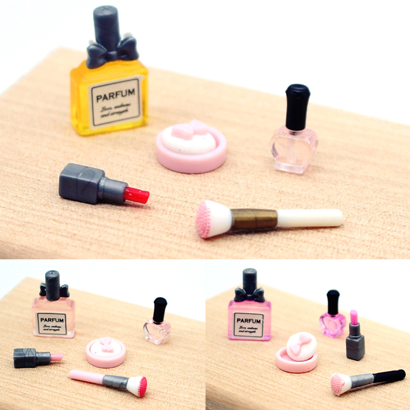 Beauty Kiss Makeup - 1 세트 1:12 인형 집 미니어처