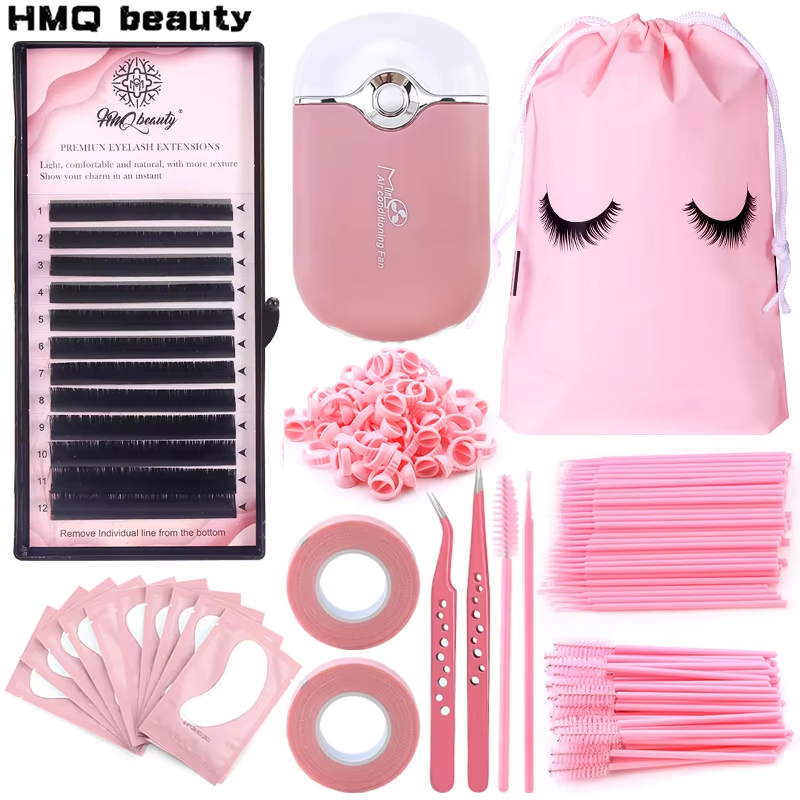 Beauty Makeup Kit - 268PCS 속눈썹 연장 키트 브러쉬 세트
