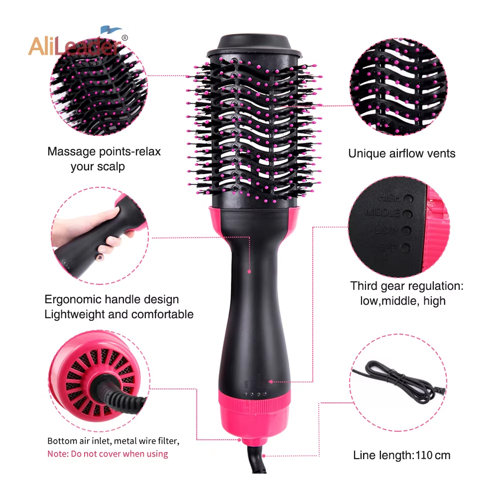 여성용 헤어 드라이어 브러쉬 블로우 건조 여행용 헤어  - Hair Straightener 리뷰 및 가격