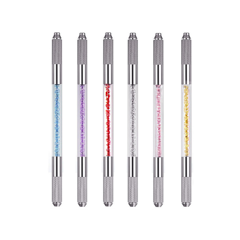 2 IN1 마이크로 블레이드 펜 수동 문신 펜 양면 클 - Beauty Makeup Supply 리뷰 및 가격