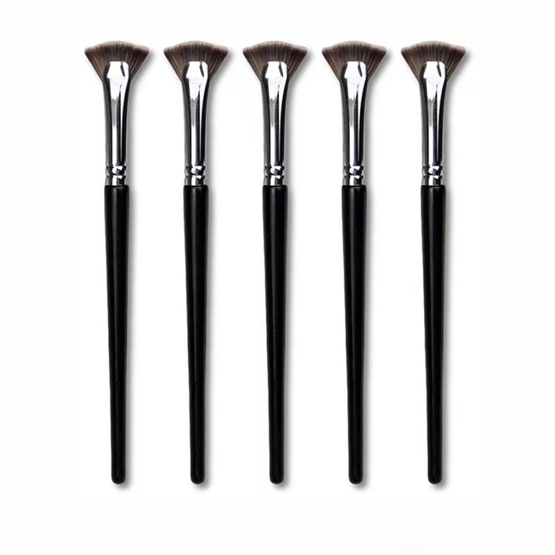 1PC 팬 모양의 속눈썹 브러쉬 소프트 노 쉐딩 전문  - Beauty No Makeup 리뷰 및 가격