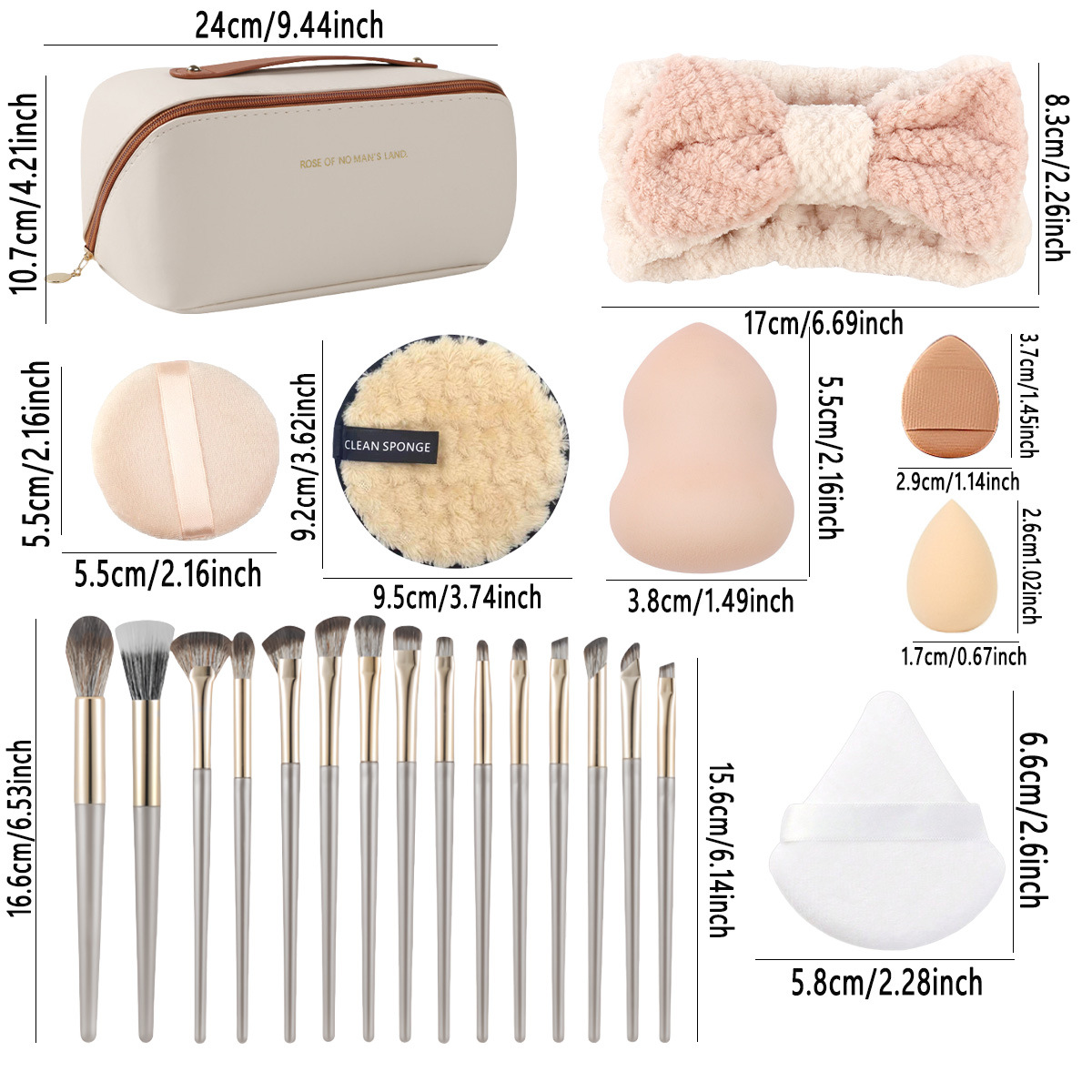 가죽 손잡이 가방과 36종 프리미엄 메이크업 세트 (1 - Beauty Makeup Kit 리뷰 및 가격