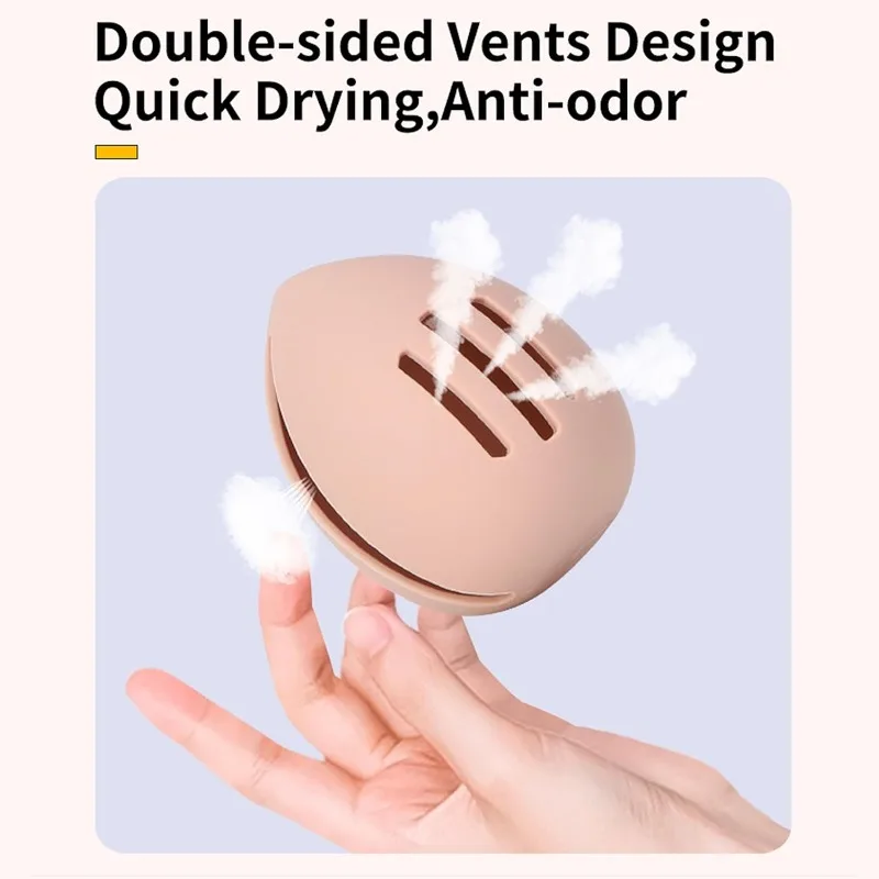 실리콘 뷰티 에그 통기성 및 메이크업 스폰지 박스, 방 - Beauty Makeup Kit 리뷰 및 가격