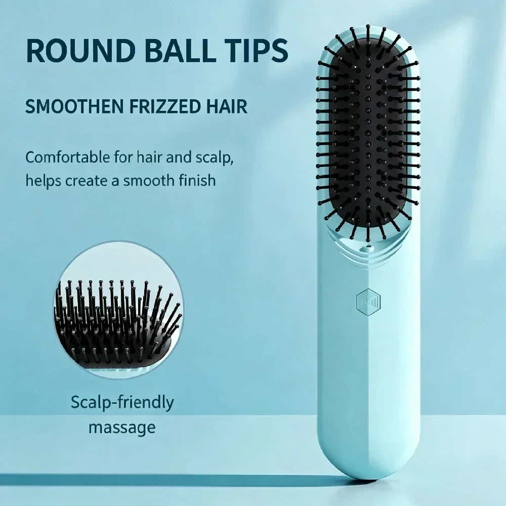 스팀 전기 헤어 스트레이트 브러쉬, 곱슬머리 및 손상된 - Hair Straightener 리뷰 및 가격