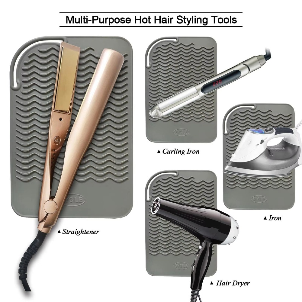 내열 매트 스트레이트너 패드 컬링 아이언 슬리브 플랫  - Hair Straightener 리뷰 및 가격