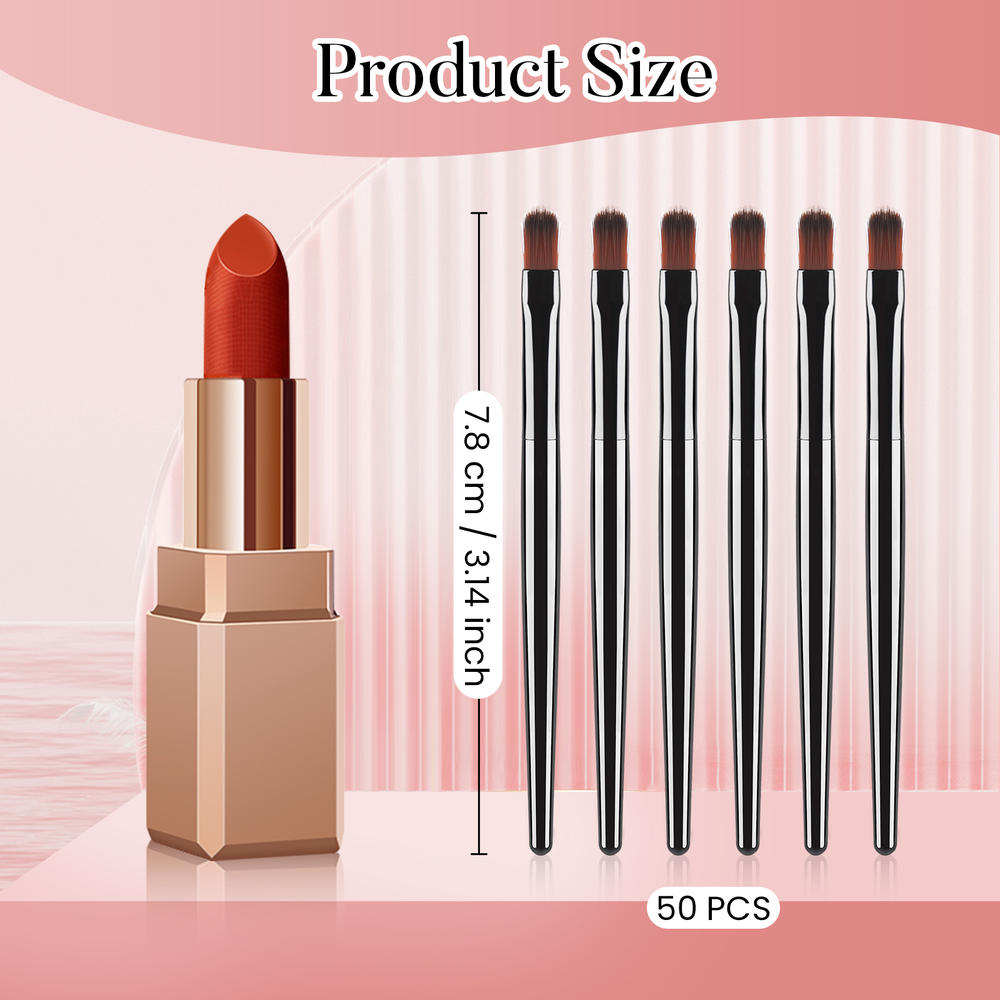 50/100pcs 일회용 립 브러쉬 세트 립스틱 글로스 - Beauty Kiss Makeup 리뷰 및 가격