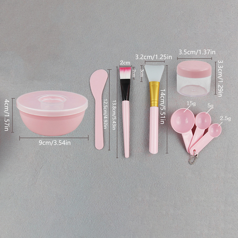 페이셜 브러쉬 마스크 볼 스푼 세트 마스크 브러쉬 바  - Beauty Makeup Supply 리뷰 및 가격
