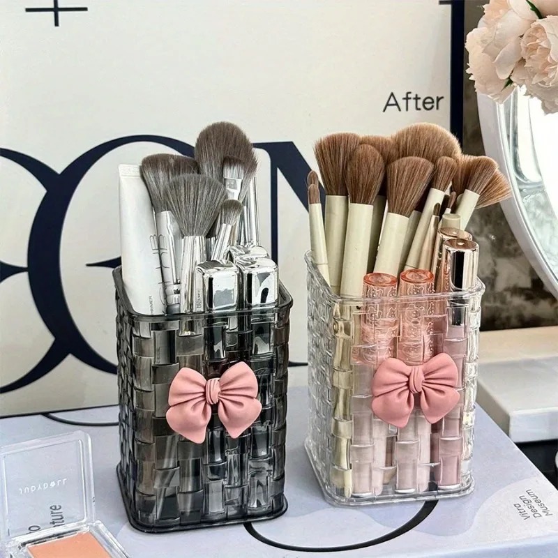 2개 투명 아크릴 눈썹 브러쉬 보관함(리본 포함) -  - Beauty Makeup Case 리뷰 및 가격