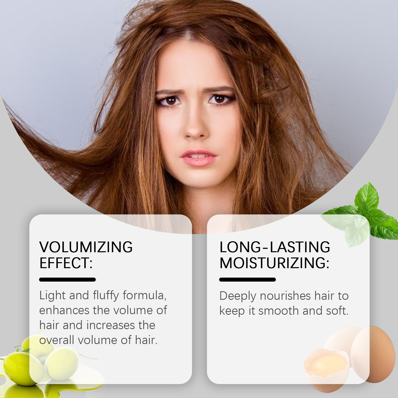 계란 성분 헤어 오일 부드럽고 매끄러운 모발 복원 광택 - Hair Straightener 리뷰 및 가격