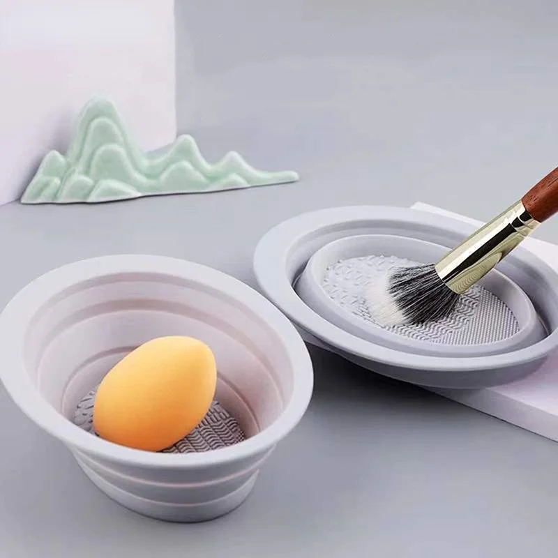 접이식 실리콘 메이크업 브러쉬 클리너 볼 화장품 세척  - Beauty Makeup Supply 리뷰 및 가격