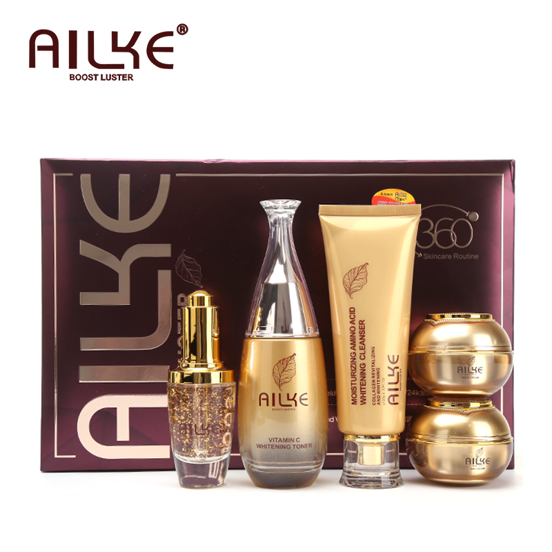 AILKE 미백 스킨케어 세트, 주름 감소, 다크 스팟 - Beauty Makeup Kit 리뷰 및 가격