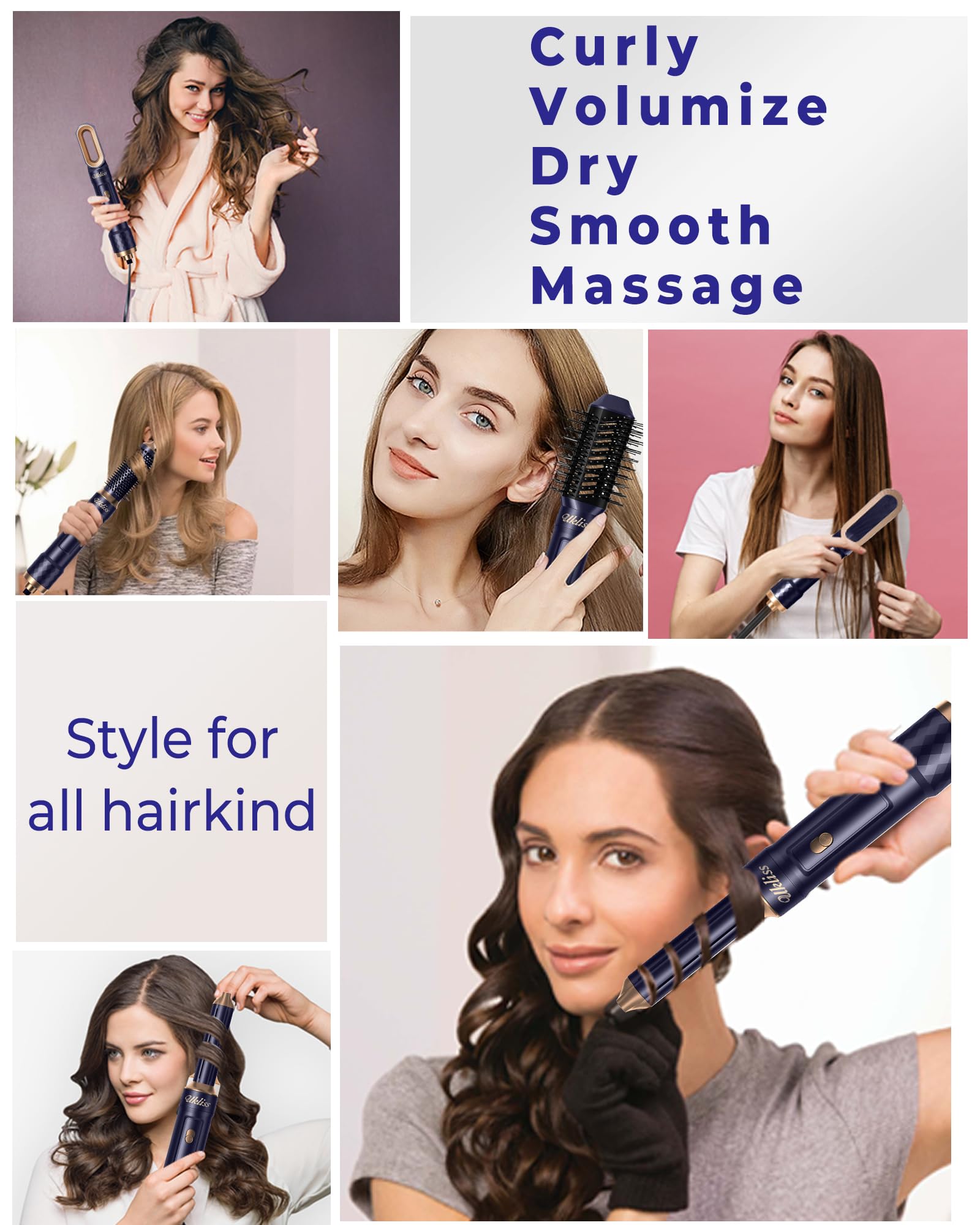 UKLISS 6 in 1 헤어 드라이어 멀티스타일러,  - Hair Straightener 리뷰 및 가격
