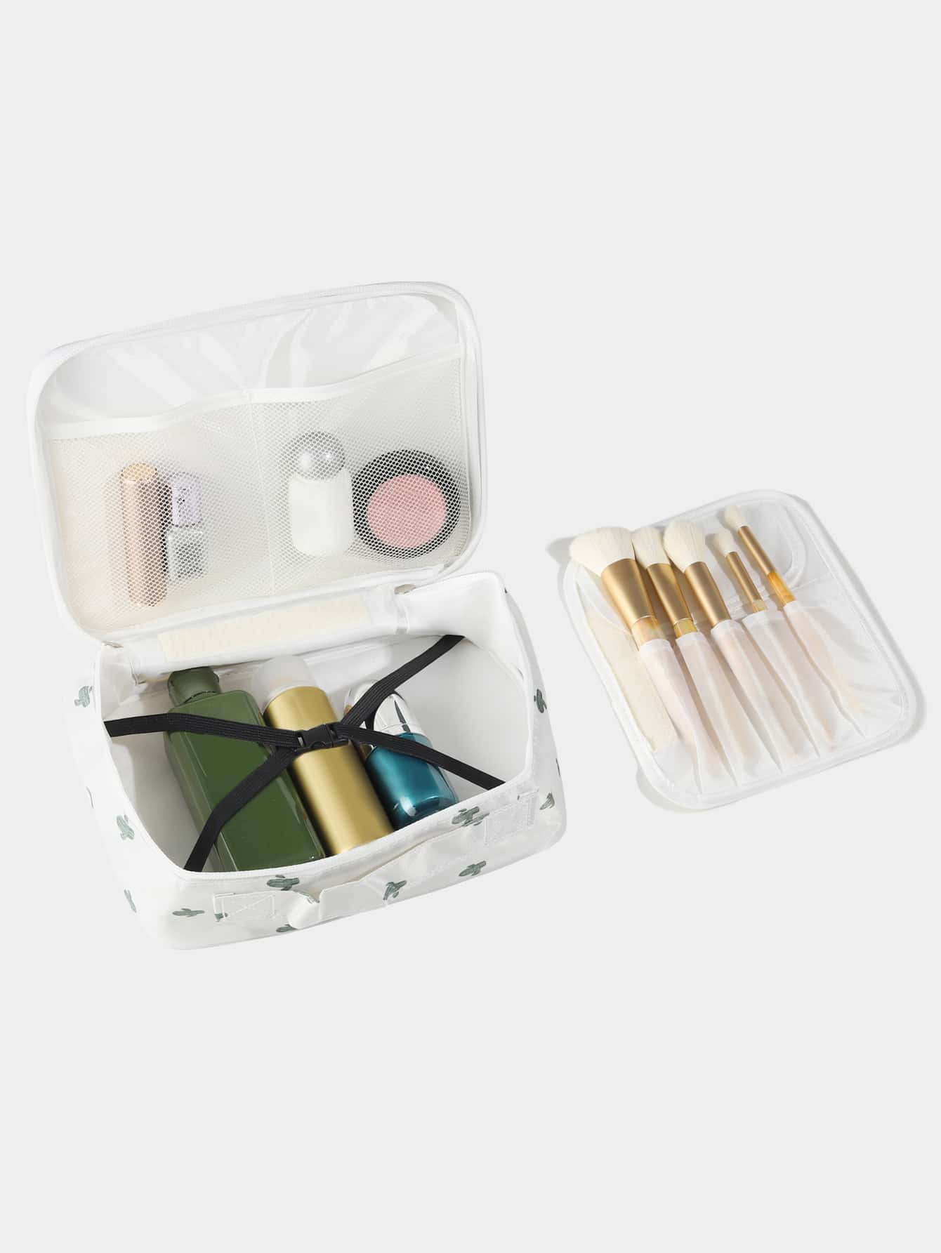 1 Pcs 선인장 인쇄 방수 화장품 가방 휴대용 핸드  - Beauty Makeup Case 리뷰 및 가격