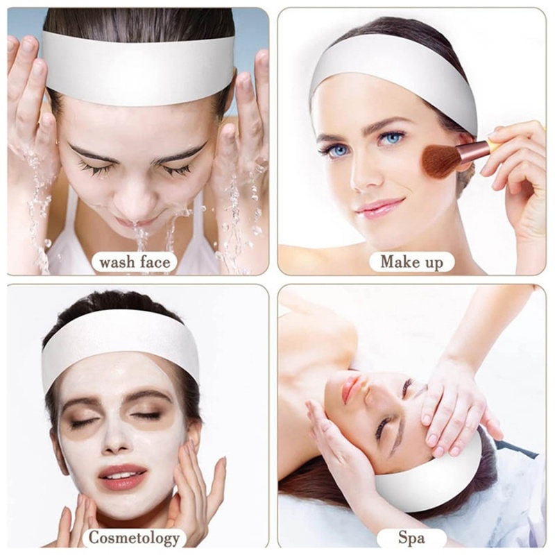 100/50/10pcs 일회용 얼굴 머리띠 스파 스트레 - Beauty Makeup Supply 리뷰 및 가격