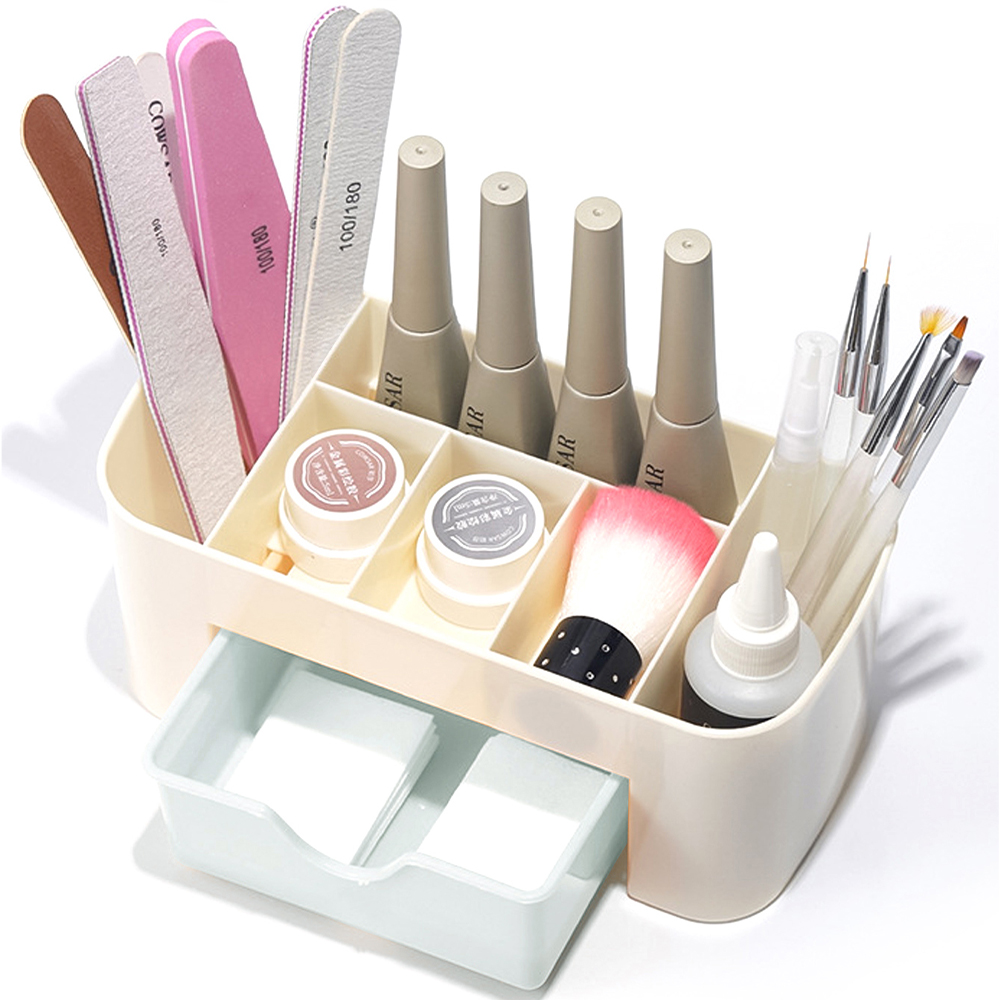 네일 아트 주최자 데스크탑 서랍 화장품 보관 상자 메이 - Beauty Kiss Makeup 리뷰 및 가격